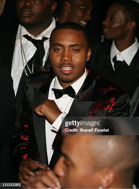 Nas during Nas Celebrates His New Album "Hip Hop is Dead" at His Black & White Ball - December 18, 2006 at Capitale in New York City, New York,...