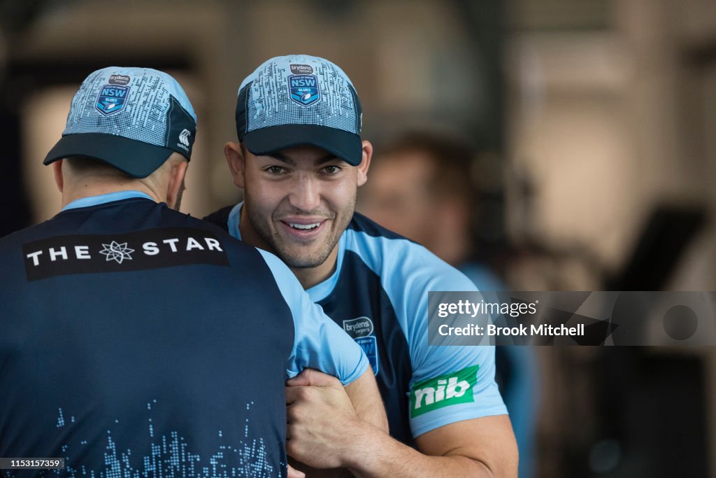 NSW Blues Training Session