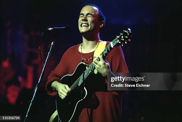 Dave Matthews Band during Lifebeat Allstar Benefit Concert - 7-13-1995 at Beacon Theater in New York City, New York, United States.