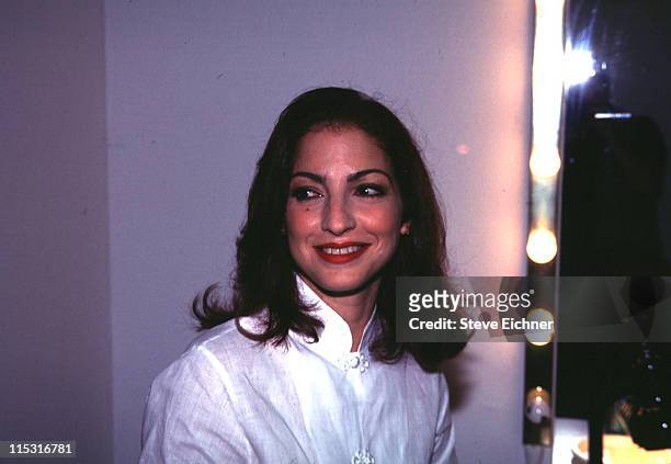 Gloria Estefan during Lifebeat Allstar Benefit Concert - 7-13-1995 at Beacon Theater in New York City, New York, United States.