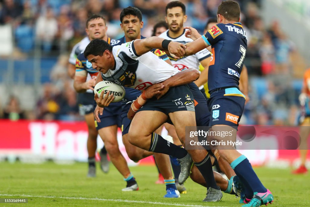 NRL Rd 12 - Titans v Cowboys