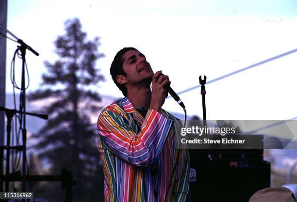 Perry Farrell of Porno For Pyros during Board Aid Lifebeat Benefit - 3-15-1995 at Big Bear, California, United States.