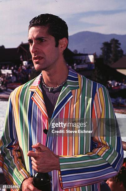 Perry Farrell of Porno For Pyros during Board Aid Lifebeat Benefit - 3-15-1995 at Big Bear, California, United States.