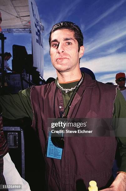 Perry Farrell of Porno For Pyros during Board Aid Lifebeat Benefit - 3-15-1995 at Big Bear, California, United States.