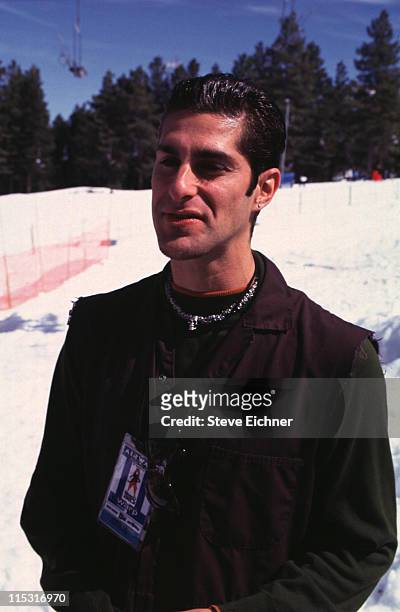 Perry Farrell of Porno For Pyros during Board Aid Lifebeat Benefit - 3-15-1995 at Big Bear, California, United States.