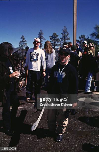 Scott Ian of Anthrax during Board Aid Lifebeat Benefit - 3-15-1995 at Big Bear, California, United States.