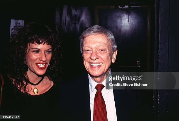 Shari Levinsky and Don Knotts during Night Life Awards - 1993 at Limelight in New York City, New York, United States.