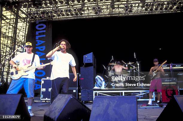 Rage Against the Machine during Lollapalooza 1993 - Waterloo Village at Waterloo in Stanhope, New Jersey, United States.