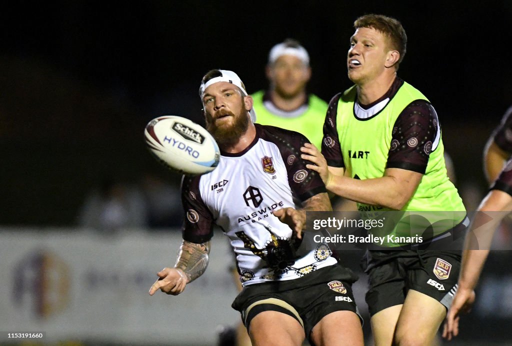 Queensland Maroons Training Session