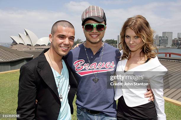 Anthony Callea, Guy Sebastian and Natalie Bassingthwaighte