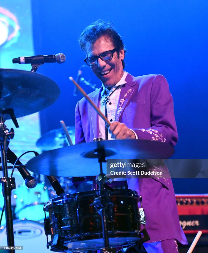 Jim Phantom Drummer Slim Jim Phantom, founding member of The Stray Cats, performs ...