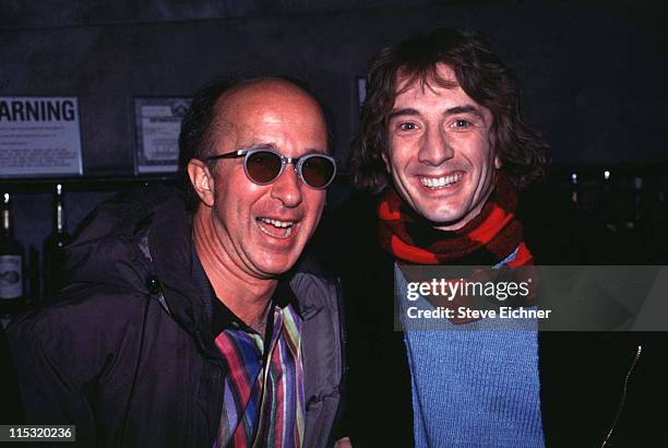 Paul Shaffer and Martin Short during Paul Shaffer & Martin Short at Club USA - 1993 at Club USA in New York City, New York, United States.