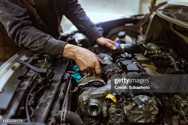 auto mechanic - dirty car stock pictures, royalty-free photos & images