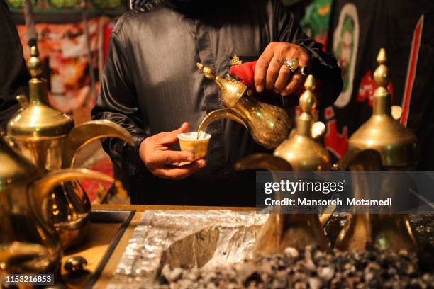 coffee time - iranian culture foto e immagini stock