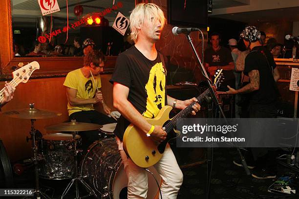 Phil Jamieson of Grinspoon during The Electric Blaster Xmas Party - December 8, 2006 at Kings Cross in Sydney, NSW, Australia.