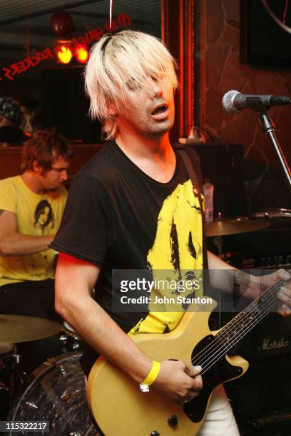 Phil Jamieson of Grinspoon during The Electric Blaster Xmas Party - December 8, 2006 at Kings Cross in Sydney, NSW, Australia.