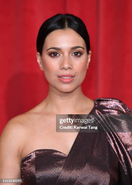 Fiona Wade attends the British Soap Awards at The Lowry Theatre on June 01, 2019 in Manchester, England.