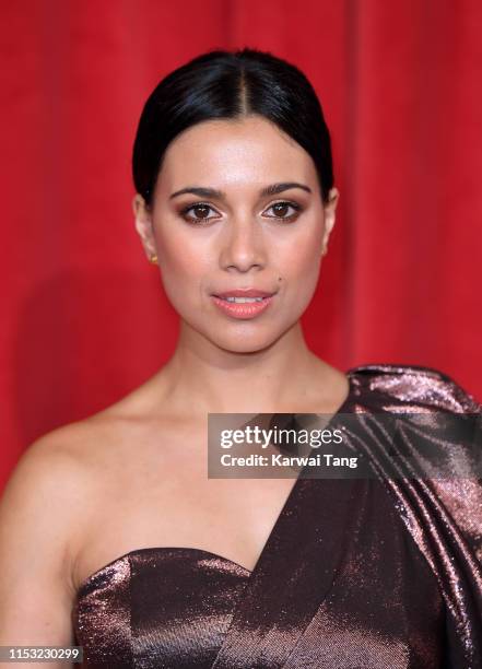 Fiona Wade attends the British Soap Awards at The Lowry Theatre on June 01, 2019 in Manchester, England.
