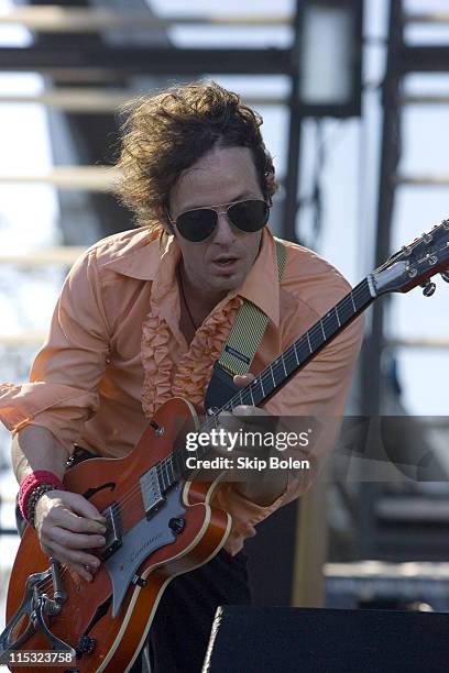 Broken Social Scene during Voodoo Music Experience in New Orleans - Day One - October 28, 2006 at New Orleans City Park in New Orleans, Louisiana,...