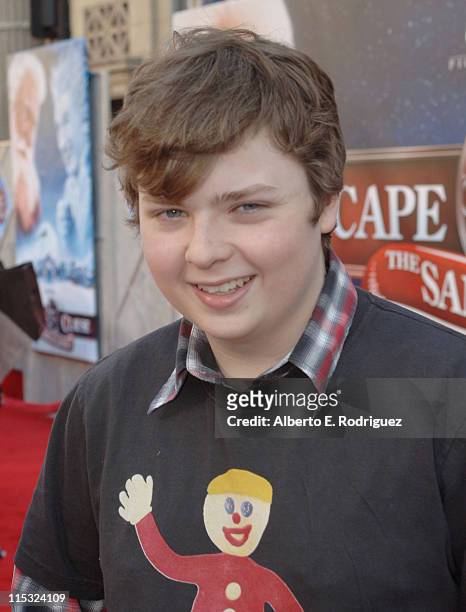 Spencer Breslin during "The Santa Clause 3: The Escape Clause" Los Angeles Premiere - Red Carpet at El Capitan in Hollywood, California, United...