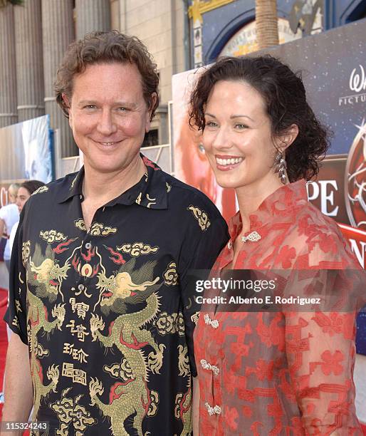 Judge Reinhold and Amy Miller, wife during "The Santa Clause 3: The Escape Clause" Los Angeles Premiere - Red Carpet at El Capitan in Hollywood,...