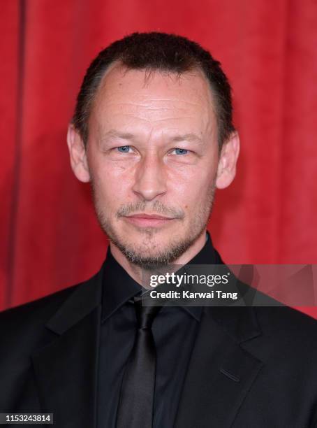 Adrian Lewis Morgan attends the British Soap Awards at The Lowry Theatre on June 01, 2019 in Manchester, England.