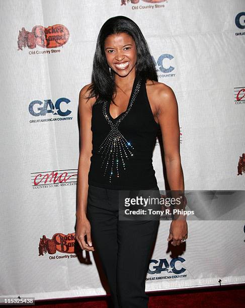 Renee Goldsberry during 2006 Songs of the Year Concert Presented by Cracker Barrel at Schermerhorn Symphony Center in Nashville, Tennessee, United...