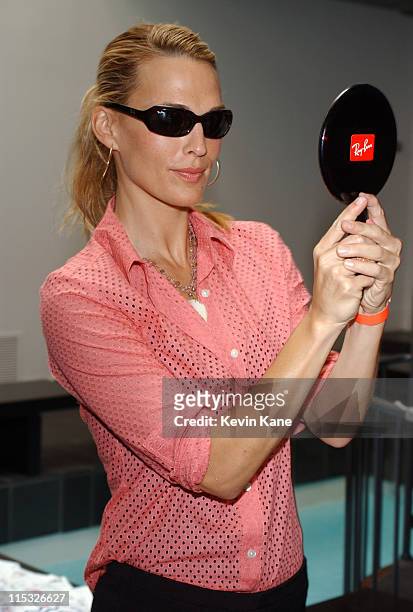Molly Sims during Ray Ban at the 10th Annual Kids for Kids Celebrity Carnival to benefit the Elizabeth Glaser Pediatric AIDS Foundation at Diane Von...