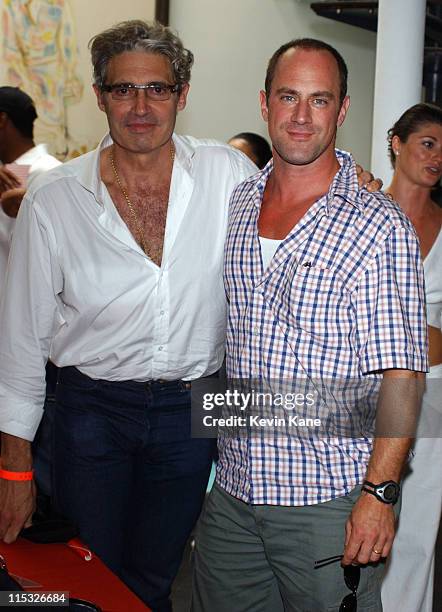 Michael Nouri and Chris Meloni during Ray Ban at the 10th Annual Kids for Kids Celebrity Carnival to benefit the Elizabeth Glaser Pediatric AIDS...