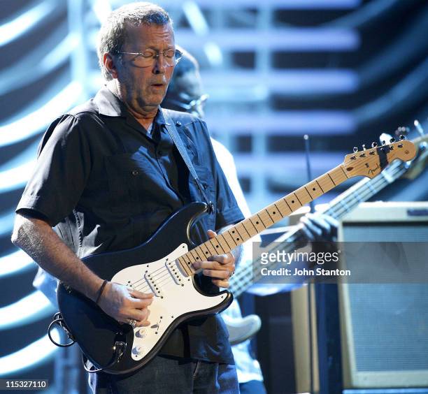 Eric Clapton during Eric Clapton Performs at the Sydney Entertainment Centre - January 29, 2007 at Sydney Entertainment Centre in Sydney, NSW,...