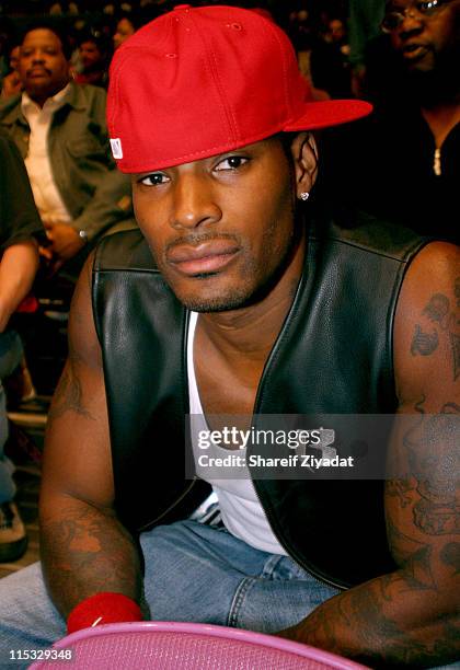 Tyson Beckford during Celebrity Guests at Byrd vs Golota Fight at Madison Square Garden in New York City, New York, United States.