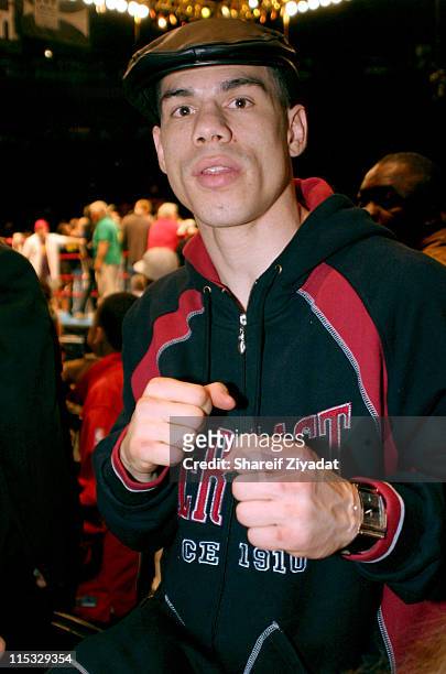 Jose Rivera, boxer during Celebrity Guests at Byrd vs Golota Fight at Madison Square Garden in New York City, New York, United States.