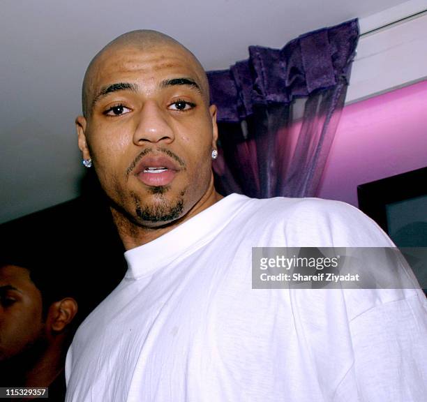 Kenyon Martin of the New Jersey Nets during Celebrity Guests at Byrd vs Golota Fight at Madison Square Garden in New York City, New York, United...