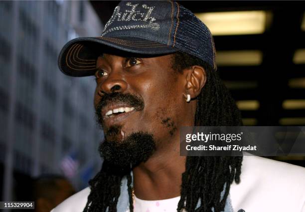 Beenie Man during VP Records 25th Anniversary - Arrivals and Concert at Radio City Music Hall in New York City, New York, United States.