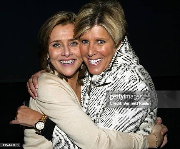 Meredith Vieira and Suze Orman during National Multiple Sclerosis Society Presents Books for a Better Life Awards, with "Today" Show Co-Anchor...