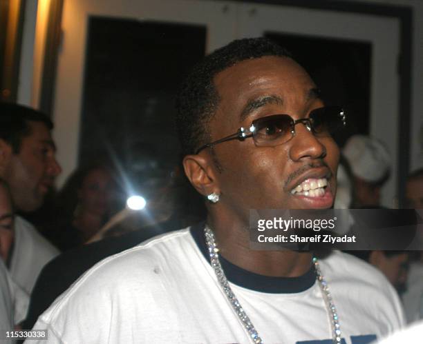 Sean "P. Diddy" Combs during PS2 Estate Day 3 - 6th Annual P. Diddy White Party at PS2 Estate in Bridgehampton, New York, United States.