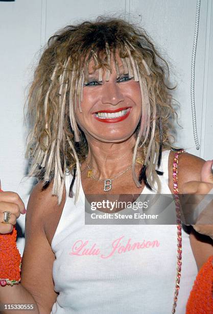 Betsey Johnson during Be Cointreauversial and Vogue Present the Premiere of the Lulu Johnson Footwear Collection at Star Room in Wainscott, New York,...