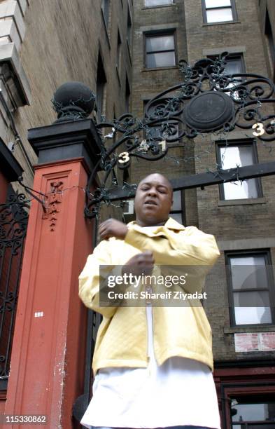 Jadakiss during Jadakiss Video Shoot - May 5, 2004 at Harlem in New York City, New York, United States.