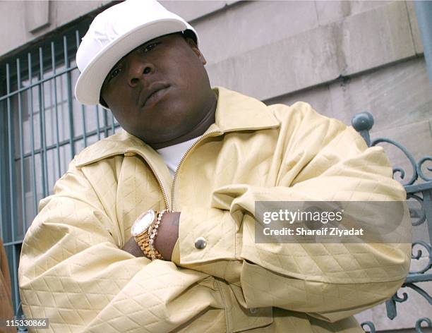 Jadakiss during Jadakiss Video Shoot - May 5, 2004 at Harlem in New York City, New York, United States.