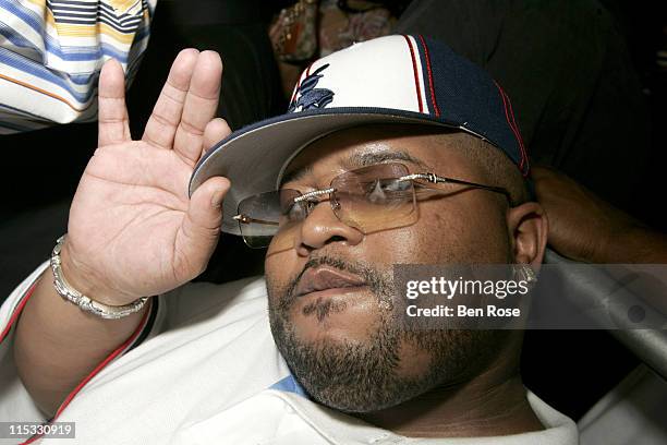 Jazze Pha during Lil' Jon Double Platinum Celebration Party at Vision Night Club in Atlanta, Georgia, United States.