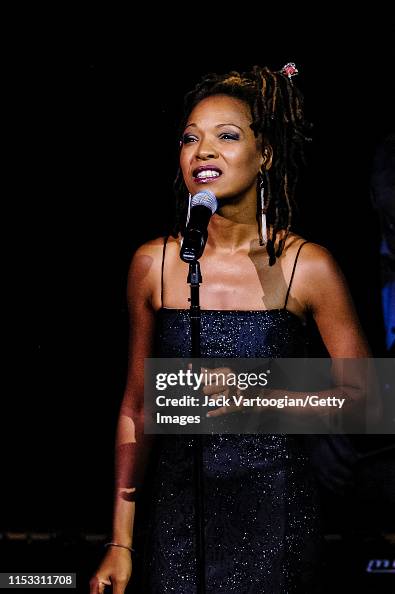 Simone Adams Singer American actress and singer Simone performs during the JVC Jazz... News ...