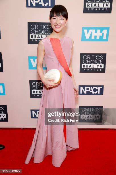 Marie Kondo attends the Critics' Choice Real TV Awards at The Beverly Hilton Hotel on June 02, 2019 in Beverly Hills, California.