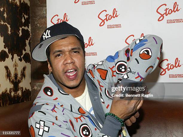 Johnny Nunez during "Johnny Nunez 10 Years of Entertainment Photography" Sponsored by Stoli Vodka at Home in New York, New York, United States.