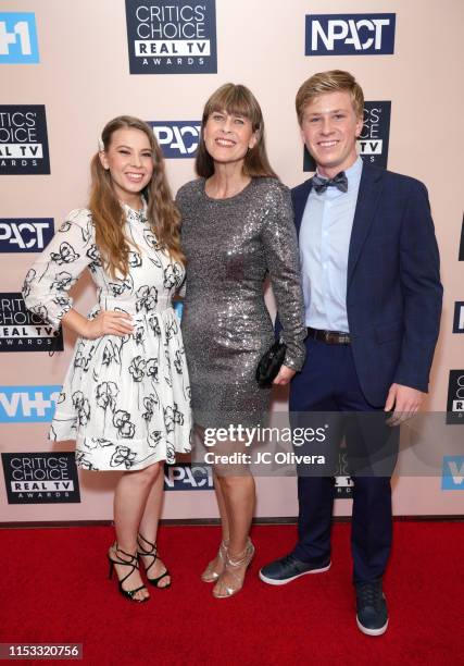 Attends the Critics' Choice Real TV Awards on June 02, 2019 in Beverly Hills, California.