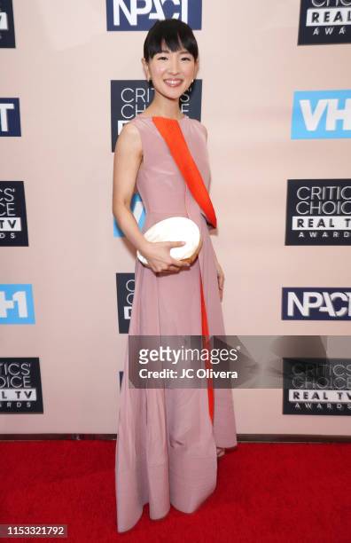 Marie Kondo attends the Critics' Choice Real TV Awards on June 02, 2019 in Beverly Hills, California.