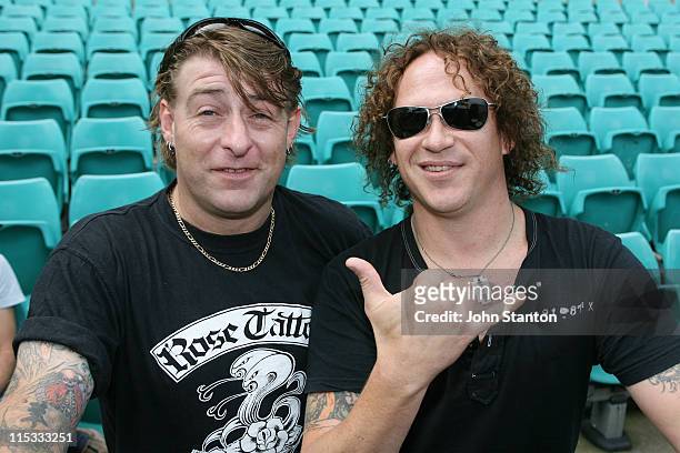 Paul Woseen and Dave Gleeson of The Screaming Jets *EXCLUSIVE*