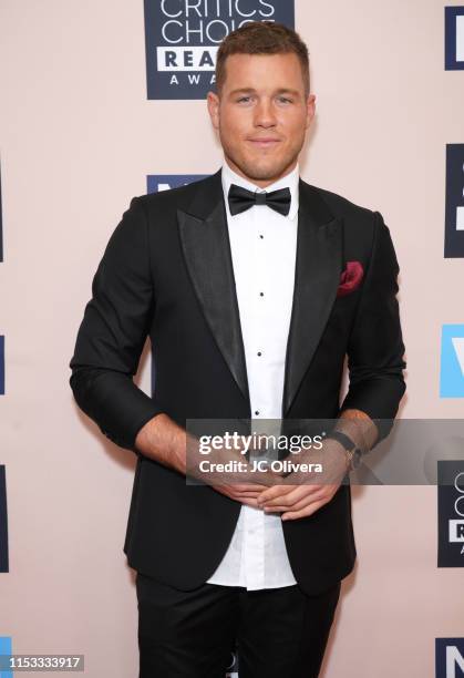 Colton Underwood attends the Critics' Choice Real TV Awards on June 02, 2019 in Beverly Hills, California.