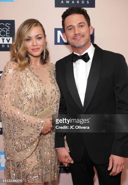 Justin Willman and Jillian Sipkins attend the Critics' Choice Real TV Awards on June 02, 2019 in Beverly Hills, California.