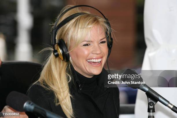 Sonia Kruger during "The Shebang" with Fi Fi and Marty - April 26, 2007 at Martin Place in Sydney, NSW, Australia.
