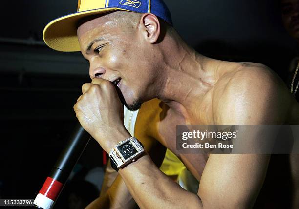 During T.I.'s "Urban Legend" - Album Release Party at Vision Night Club in Atlanta, GA, United States.